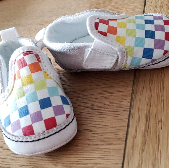rainbow vans infant